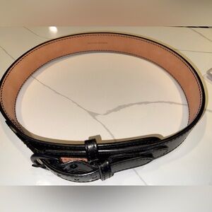 Genuine Leather Black Belt for Men